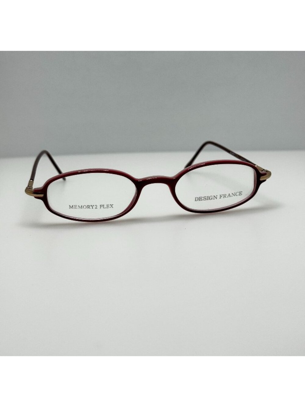 Memory 2 Flex Burgundy Eye Glasses Eyeglasses Frames 47-17-140